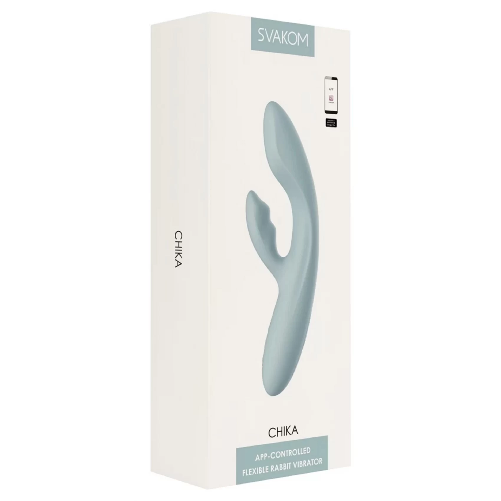 Wibrator króliczek z funkcją grzania Chika