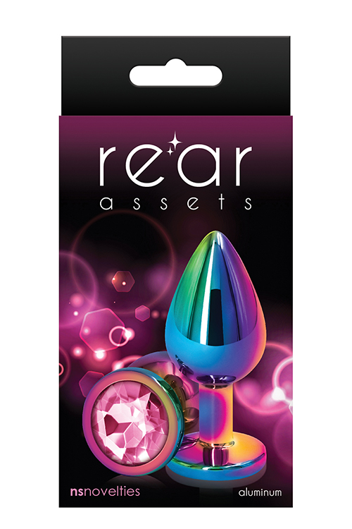 Korek analny z kryształkiem Rear Assets M