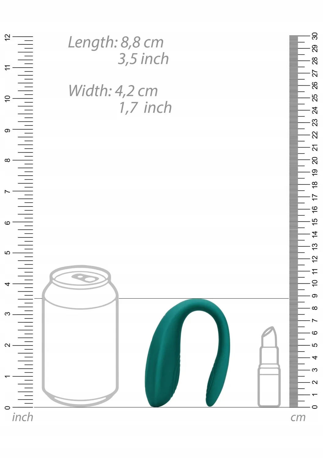 Wibrator dla par sterowany pilotem Couple toy with remote control