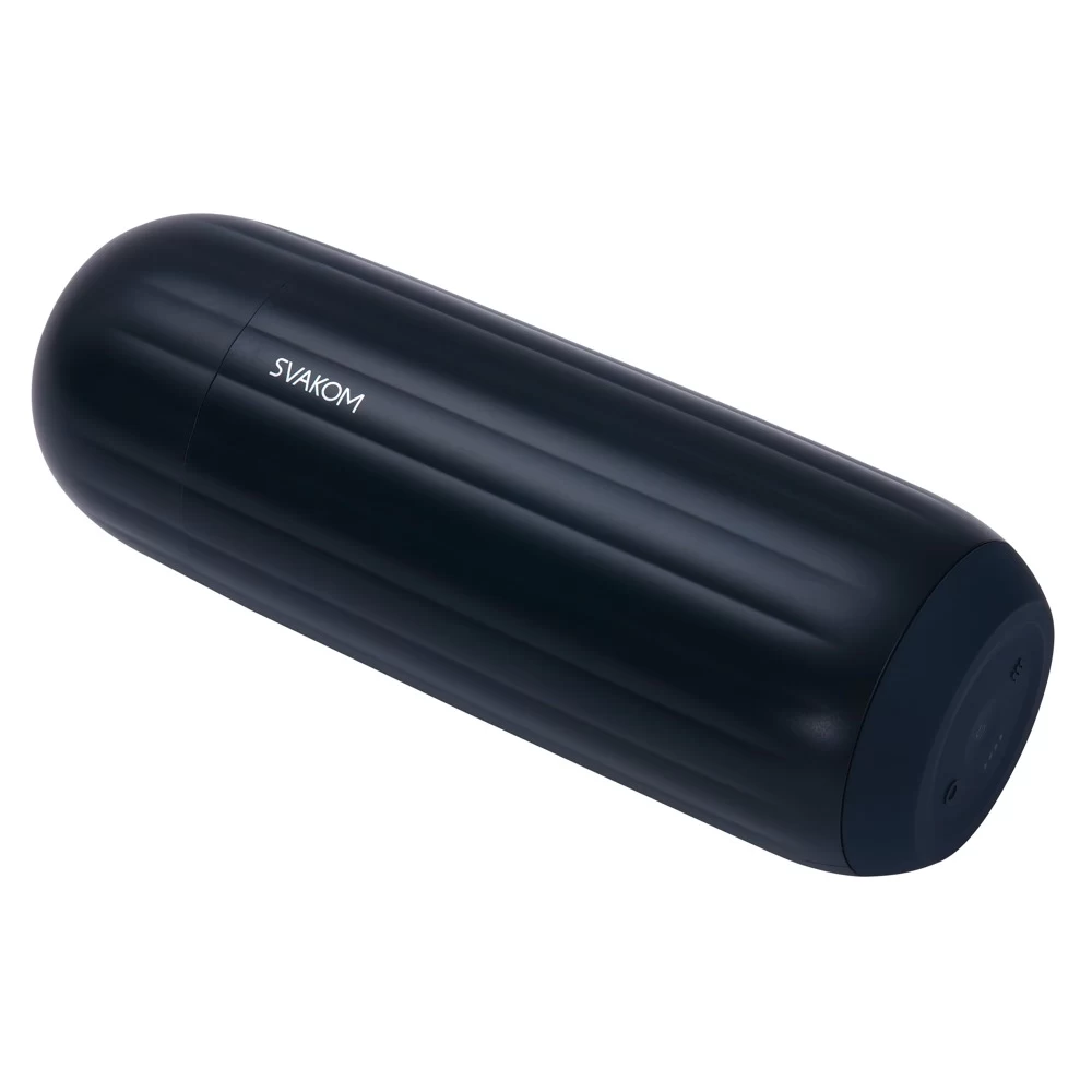 Ssąco–wibrujący masturbator sterowany smartfonem drugiej generacji SAM NEO 2 Pro z funkcja grzania