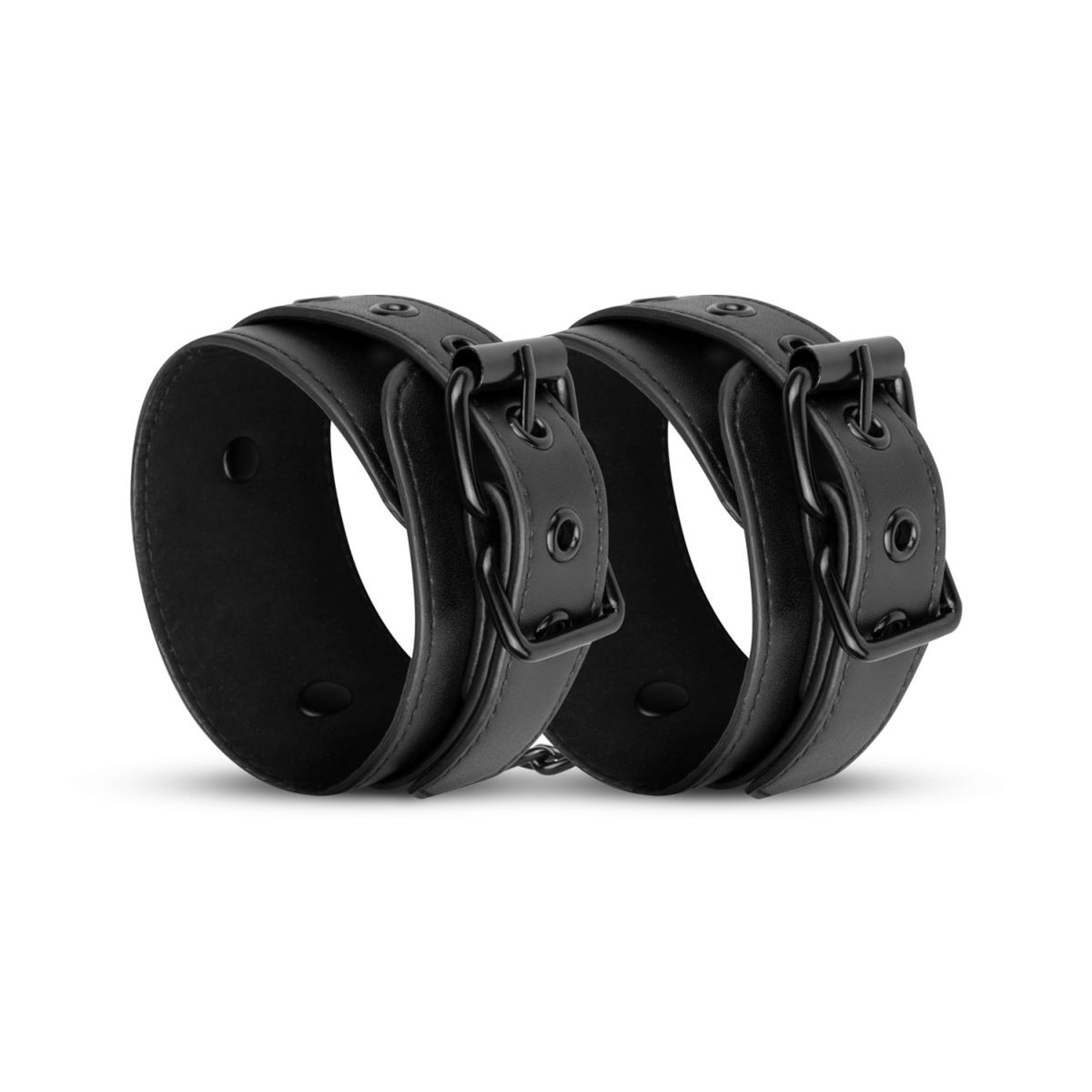 kajdanki na nogi Faux Leather Ankle Cuffs