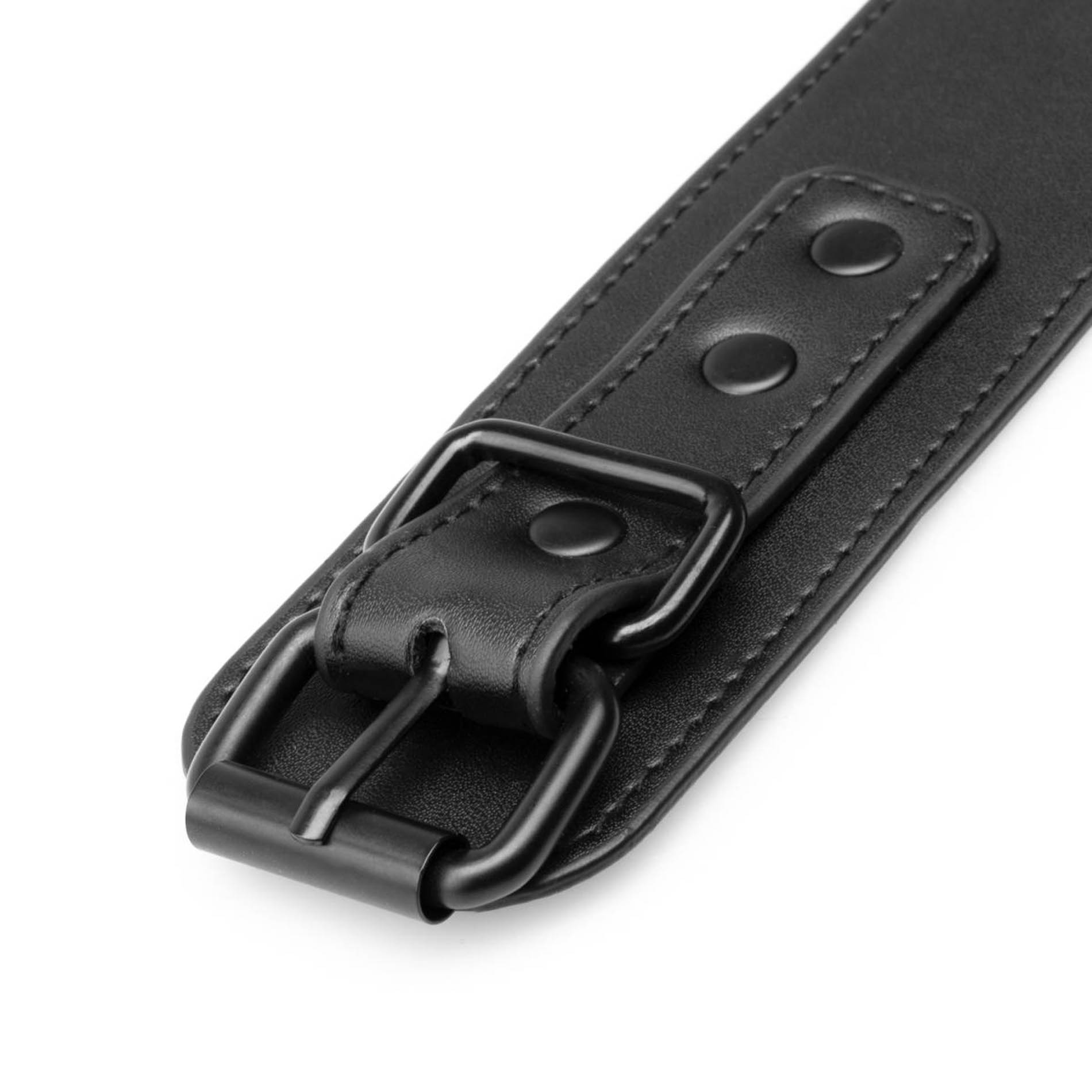 kajdanki na nogi Faux Leather Ankle Cuffs